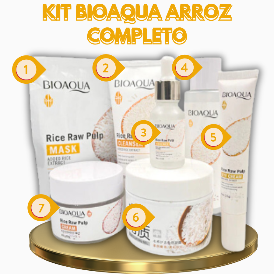 KIT BIOAQUA ARROZ COMPLETO